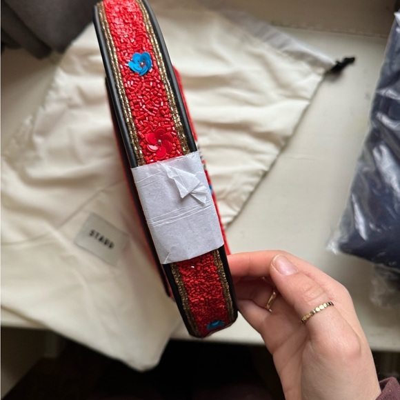 NWT STAUD Tommy Beaded bag - Year of the Snake - Picture 8 of 9